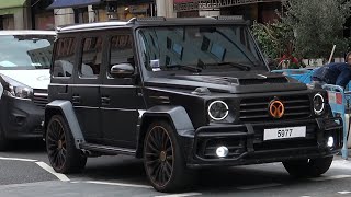 London Luxury SUVampClassic CarsMansory G63 performance [upl. by Eenhat149]