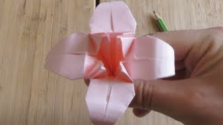 La Fleur de Lys en Papier🌷Origami [upl. by Templeton]