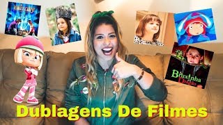 Minhas Dublagens de Filmes  Bianca Alencar [upl. by Elatan]