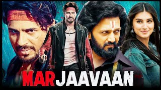 Marjaavaan Full movie HD  Siddhartha malhotra  Tara sutaria  Ritesh Deshmukh Facts and review [upl. by Melan]