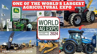 2024 WORLD AG EXPO ONE OF THE WORLDS LARGEST AGRICULTURAL SHOW FEB 2024 IN TULARE CALIFORNIA [upl. by Kosey858]