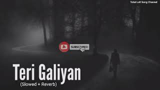 Teri Galiyan Slowed  Reverb Ek Villain  M Music 10K  LoFi Music [upl. by Donetta]