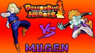 DragonBall Heroes MUGEN Andriod 18 Vs Zangya [upl. by Maurizio278]