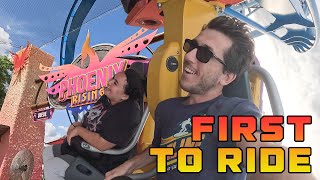 PHOENIX RISING Reaction  First Impression  Busch Gardens Tampa NewFor2024 Roller Coaster [upl. by Cecile]