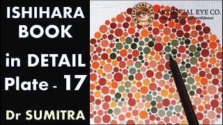 Ishihara Test Book Plate 17 in Detail  Dr Sumitra  Color Blindness Test [upl. by Fernandez]