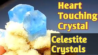 Celestite Crystal  Celestine mineral  How to identify Celestite Crystal  Rarest Celestite [upl. by Llertrac]