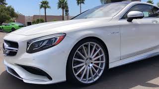 2015 S63 AMG Coupe [upl. by Ocirema]