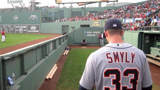 Drew Smyly Bullpen Fenway Park May 30 2012 WWWBULLPENVIDEOSCOM [upl. by Pearce728]