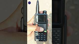 Layar HT Baofeng UV5RH di bawah sinar matahari baofeng [upl. by Tallie393]