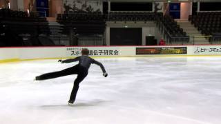 ISU 2014 Jr Grand Prix Tallinn Men Short Program Andrew TORGASHEV USA [upl. by Denice]