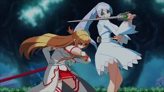 Asuna VS Weiss Battle Mode [upl. by Wystand]