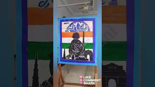 Gandhi Jayanti Display board for school [upl. by Korella186]