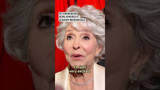 Rita Moreno on being honored at Academy Museum gala [upl. by Eveivenej]