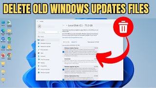 How To Delete Old Windows Update Files in Windows 1011  Free Up Space amp Boost PC Performance [upl. by Eidaj]