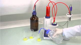 Vitamin C Titration with Iodine Starch indicator [upl. by Duval]