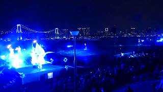 Scene from Toyosu’s Star Island 2019 fireworks Part 1 of 4 RAW VIDEO [upl. by Odareg329]