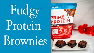 Flourless Fudgy Protein Brownies [upl. by Samuele]