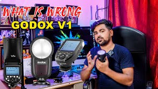 godox V1 flesh amp godox x pro trigger review  godox flesh light benifits  In Hindi [upl. by Tadeo740]