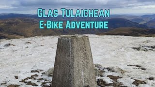 Glas Tulaichean on a bitter Autumn morning  Ebike Ride [upl. by Allx853]