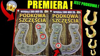 Zdrapki Lotto  PODKOWA SZCZĘŚCIA  PREMIERA 🤑❗ JEST PODKOWA 🧲 WYGRAJ 200 000 ZŁ W GOTÓWCE 😎❗ [upl. by Gnilsia]