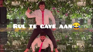 Rul te gaye aan  Funny wedding dance  Abdullah Rafique [upl. by Hunsinger]