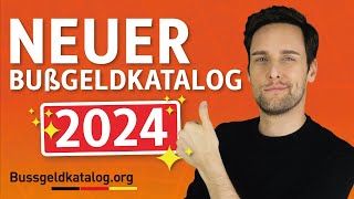 Bußgeldkatalog 💰 Was gilt 2024  bussgeldkatalogorg [upl. by Nathalia]