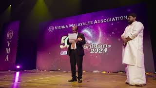 15 Speech Mr Mathews Kizhakkekara  VMA Golden Jubilee 2024 [upl. by Tanya196]