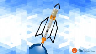 Needle Free Injection the JTip Animation Video [upl. by Kinson631]