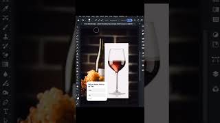 How to add a glass object in other picture adobeillustrator ai [upl. by Ardnua]