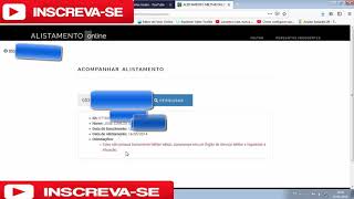 Como acompanhar a situação do alistamento 2019  ALISTAMENTO MILITAR [upl. by Douglas]