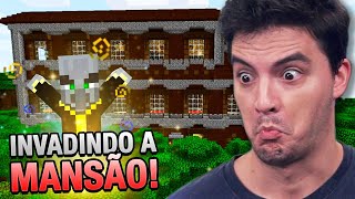 INVADI A MANSÃO AMALDIÇOADA NO MINECRAFT 124 10 [upl. by Lokim429]