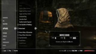 Skyrim  How to get NINJA MAGE ARMOR [upl. by Ayotnom]