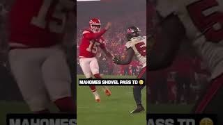 MAHOMES SHOVEL PASS TD😮‍💨football patrickmahomes nfl [upl. by Dori]