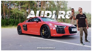 Audi R8 kai visi kiti lieka tyliai kamputyje [upl. by Caron4]