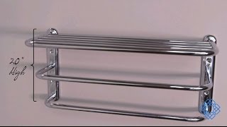 Gatco Chrome Towel Rack  Bellacor [upl. by Nohsal775]