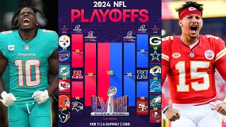 FULL 2024 NFL Playoff Preview amp Predictions Who WINS Super Bowl 2024 NFL Playoffs [upl. by Honeywell]