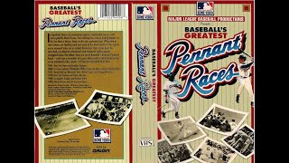 MLB  Baseballs Greatest Pennant Races [upl. by Lozar]