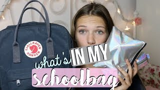 WHATS IN MY SCHOOLBAG 2017 ♥︎ Jackie Alice deutsch [upl. by Woodhead]