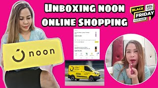 NOON ONLINE SHOPPINGUNBOXING NOON DELIVERY Kahren Vlog [upl. by Ahsenauq627]