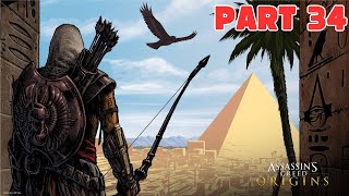 Assassins Creed ORIGINS  Part 34 [upl. by Ecinert]