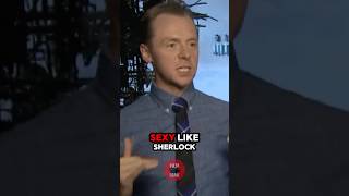 Simon Pegg Share The Truth About Benedict Cumberbatch  shorts [upl. by Inohtna194]