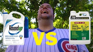 Glyphosate vs Round up  The ULTIMATE LAWN AND WEED KILLER [upl. by Bloxberg205]