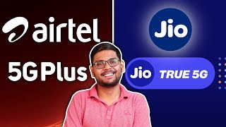 Jio True 5G vs Airtel 5G Plus [upl. by Eiznekam]