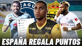 🚨OLIMPIA Y MOTAGUA CELEBRAN TROPIEZO DEL REAL ESPAÑA QUE VUELVE A DEJARSE PUNTOS  JORNADA 12 [upl. by Alisan]