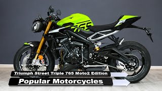 Triumph Street Triple 765 Moto2 Edition Popular 2024 Motorcycles [upl. by Machute]