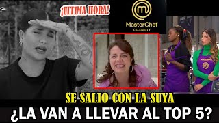 ¡QUE INJUSTO TELEVIDENTES CUESTIONAN A MASTERCHEF CELEBRITY POR FAVORECER A UNA PARTICIPANTE [upl. by Egbert]