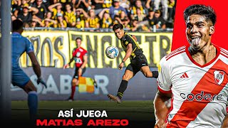 ASÍ JUEGA MATÍAS AREZO 🇺🇾  POSIBLE REFUERZO de RIVER 2024 [upl. by Oirretna763]