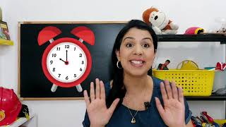 What time is it  Ensinando as horas em inglês  Inglês para crianças  Ensino Criativo [upl. by O'Connor]