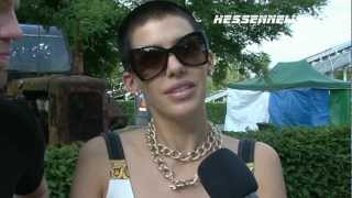 Frida Gold in Borken  Interview 06072012 [upl. by Nnylak334]