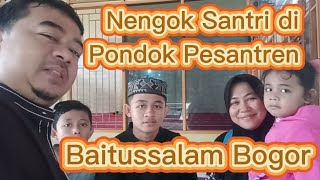 Keseruan Nengok Anak Santri Barding School Pondok Pesantren Baitussalam Bogor [upl. by Latnahc]